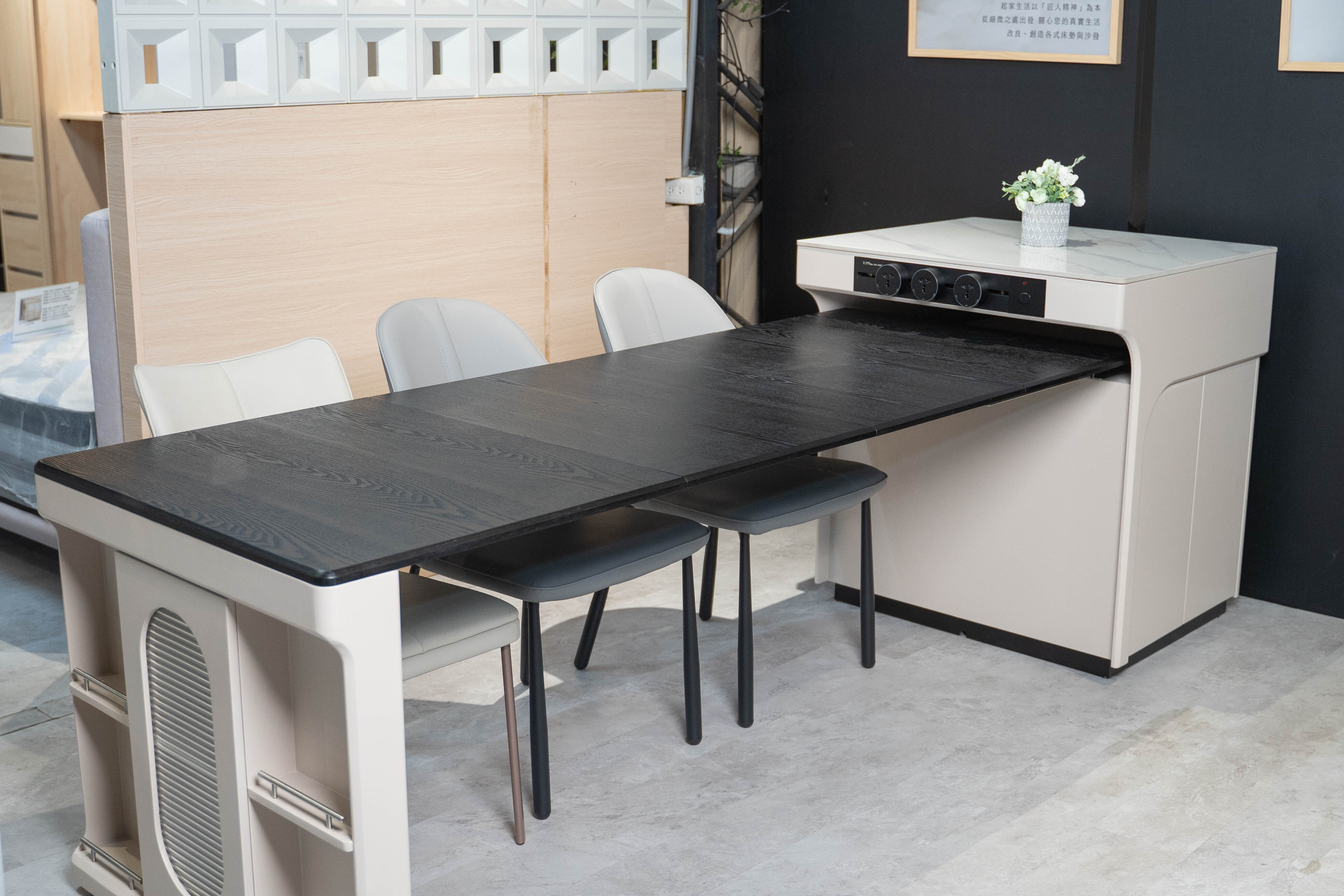 ✨ DT-716 中島餐桌｜一張搞定全家需求