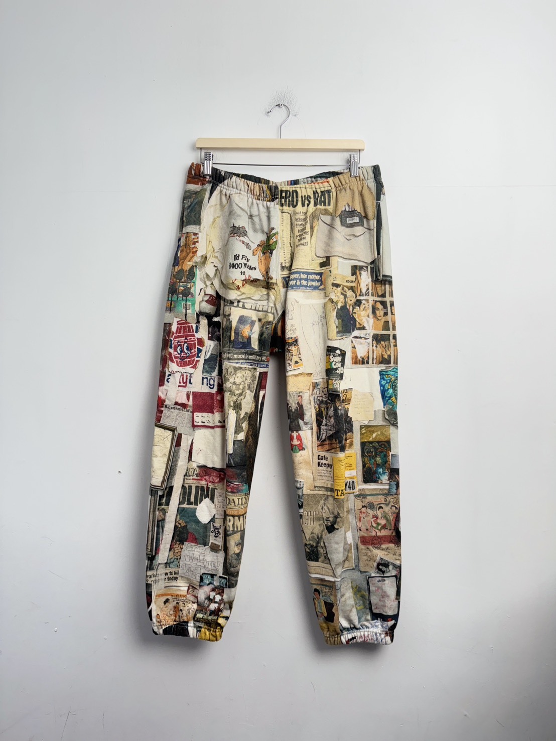SUPREME Dash's Wall Sweatpants 'Multi-Color' SIZE M