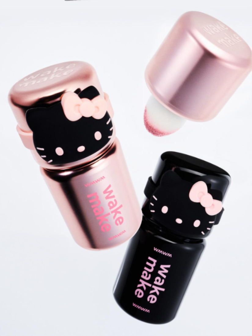 【 4/19收單 】WAKEMAKE x Hello Kitty 限定聯名 水感搖搖柔焦腮紅