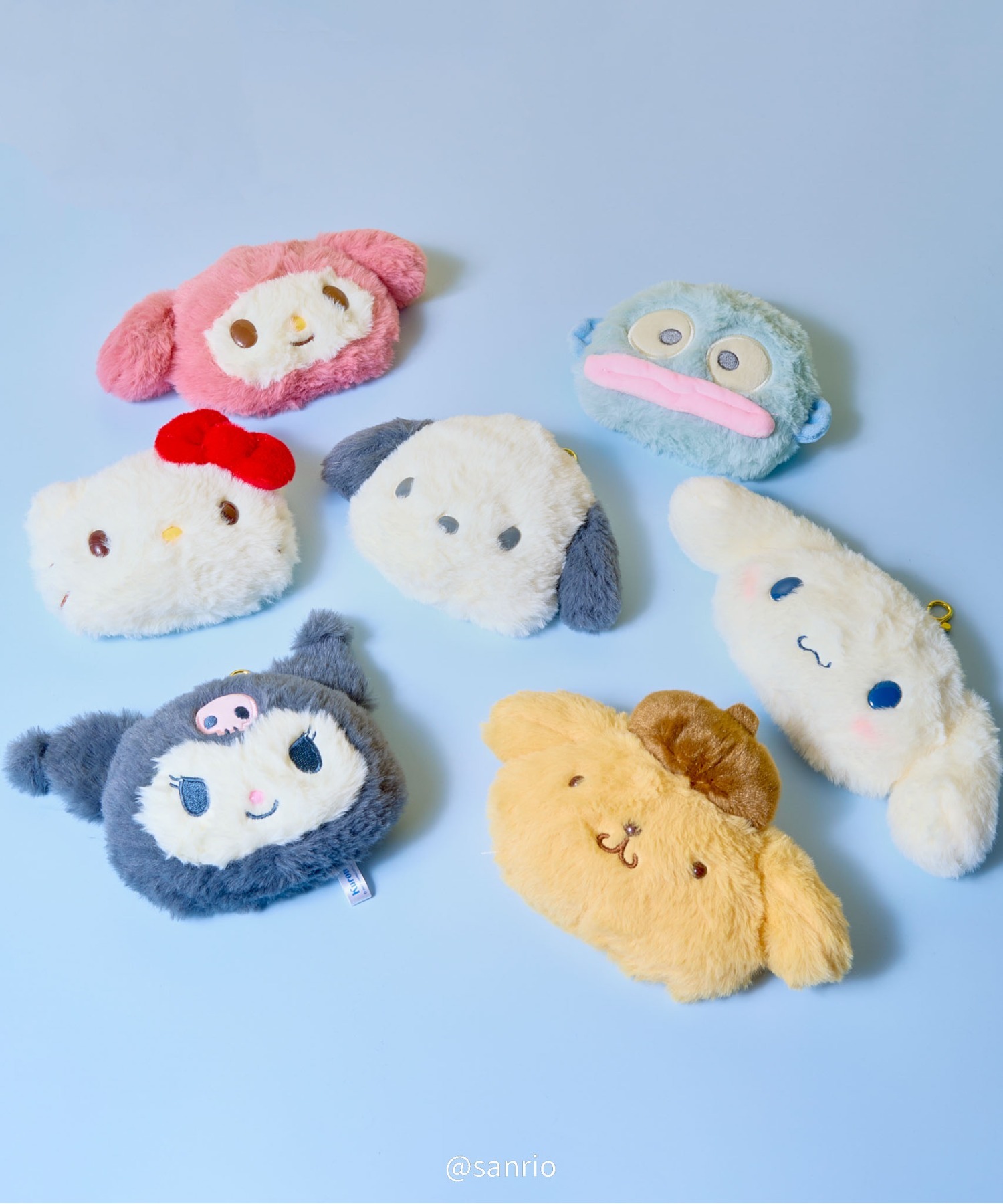 🇯🇵 THE BAREFOOT X SANRIO 三麗鷗家族 HELLO KITTY 酷洛米 大耳狗 美樂蒂 布丁狗 人魚漢頓 帕恰狗 證件套 卡套 鑰匙圈 吊飾 / 預購