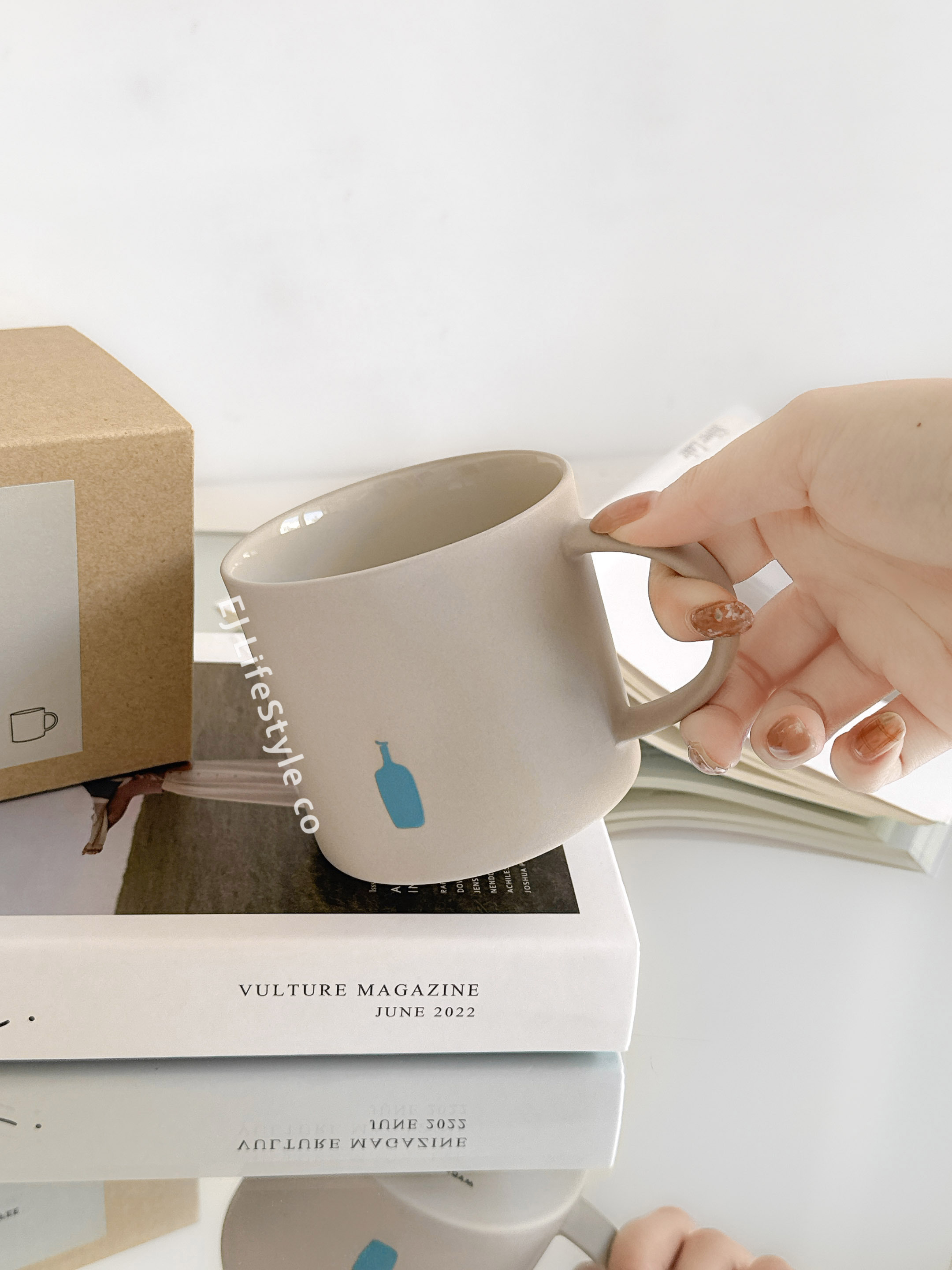🇯🇵 BLUE BOTTLE 藍瓶咖啡 沙色保溫瓶 石杯 馬克杯 咖啡杯 / 現貨