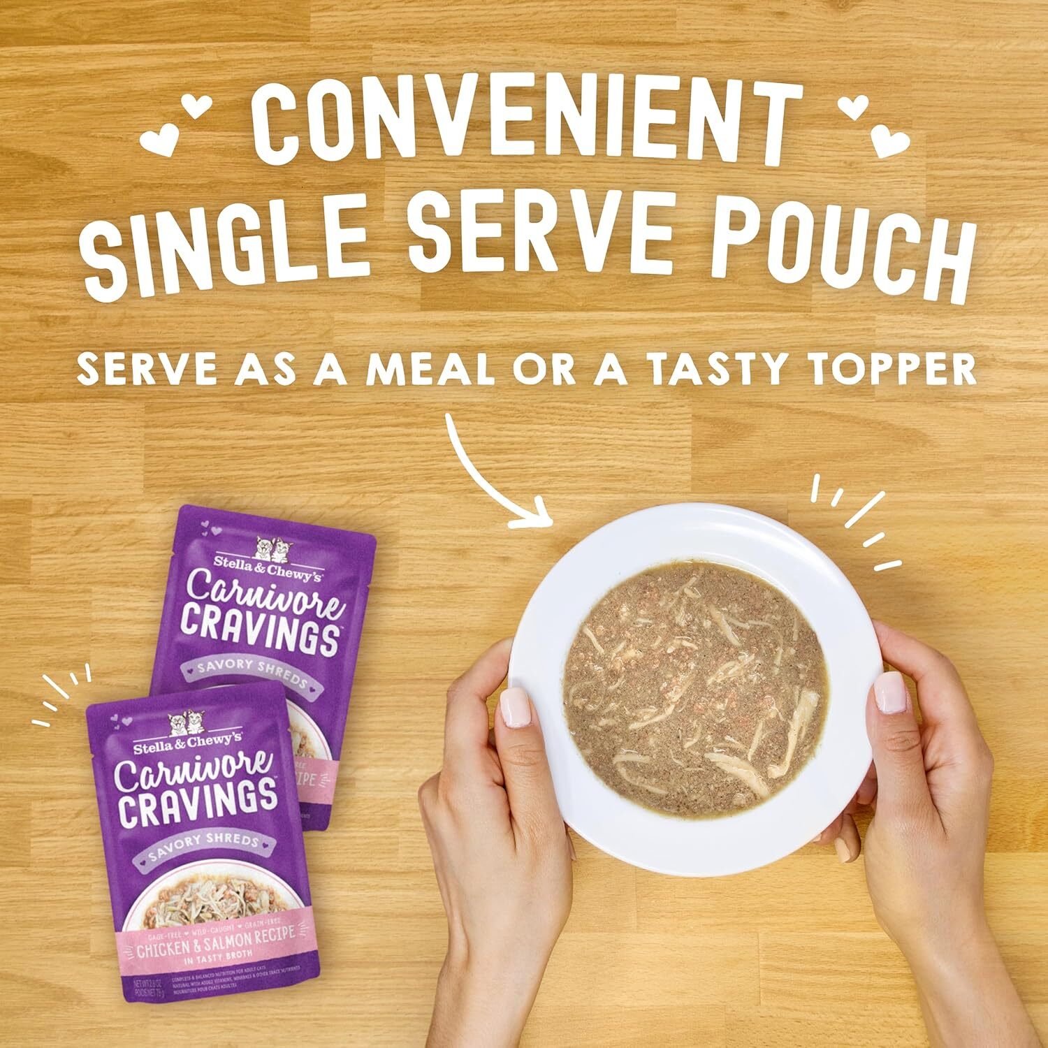 Stella & Chewy’s 肉絲主食包