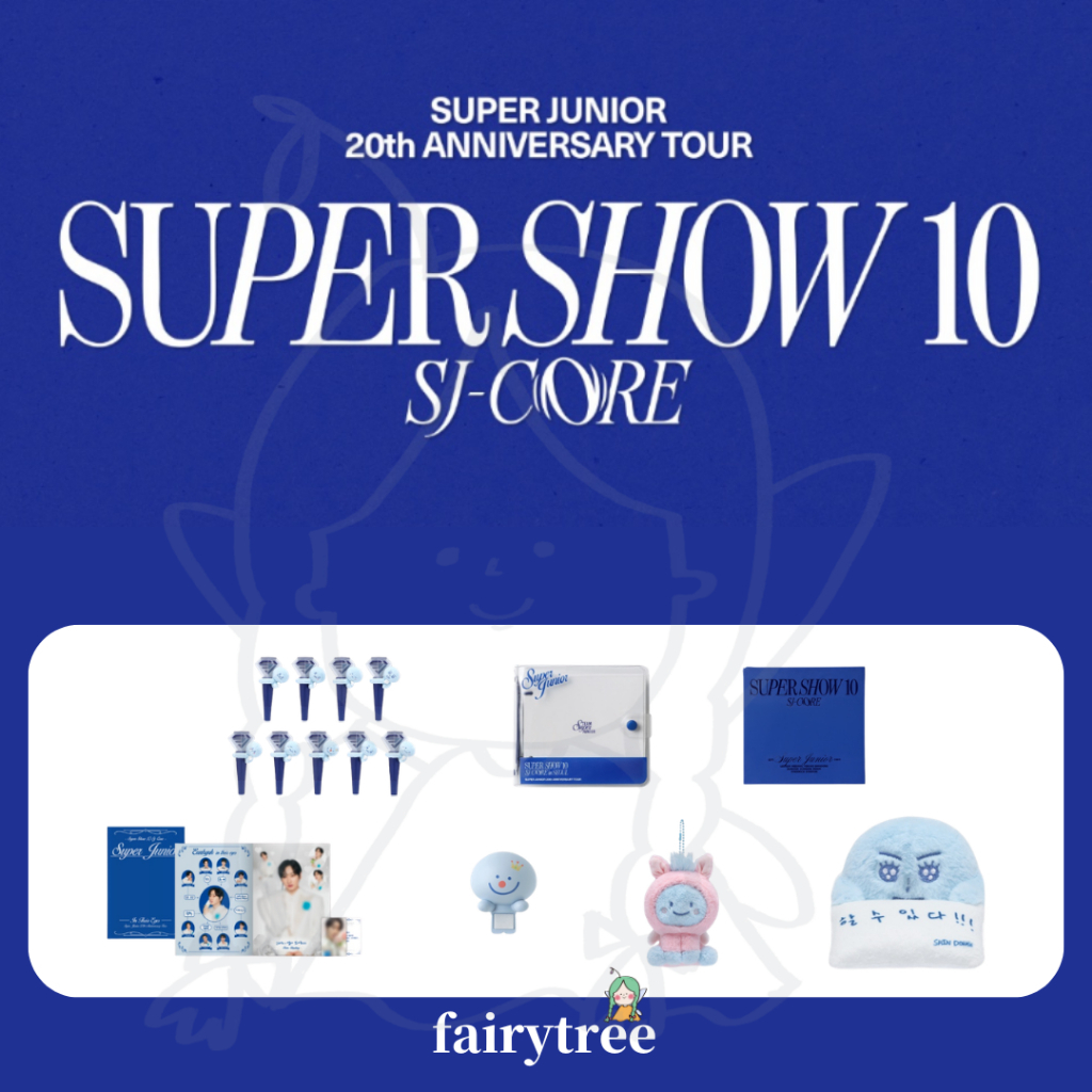SUPER JUNIOR SUPER SHOW 10 20周年演唱會 SJ-CORE 2nd官方周邊 賣場一
