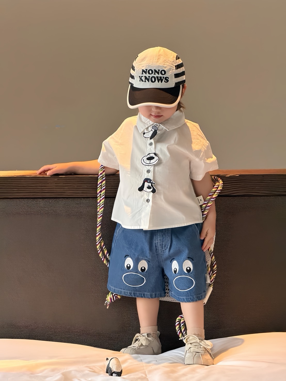 可愛動物襯衫上衣