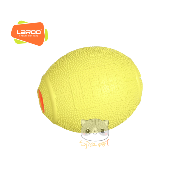 Laroo 狗狗玩具 發聲橄欖球