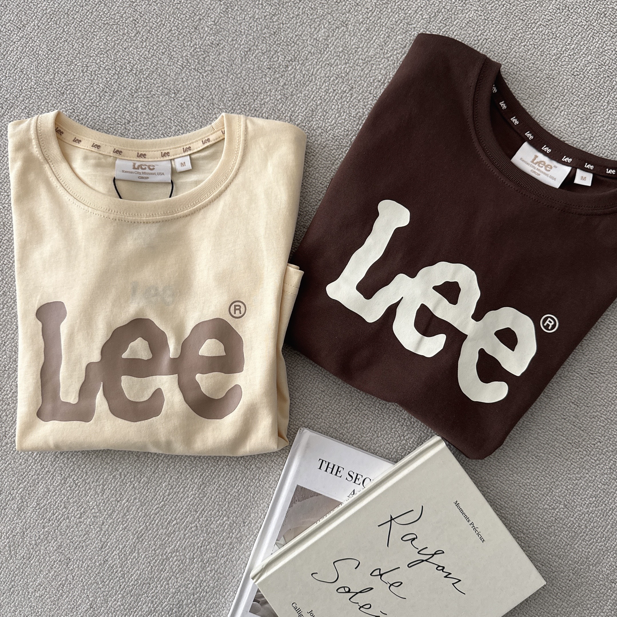 （現貨） 韓牌 LEE 經典logo 短版 短T LE2602ST60