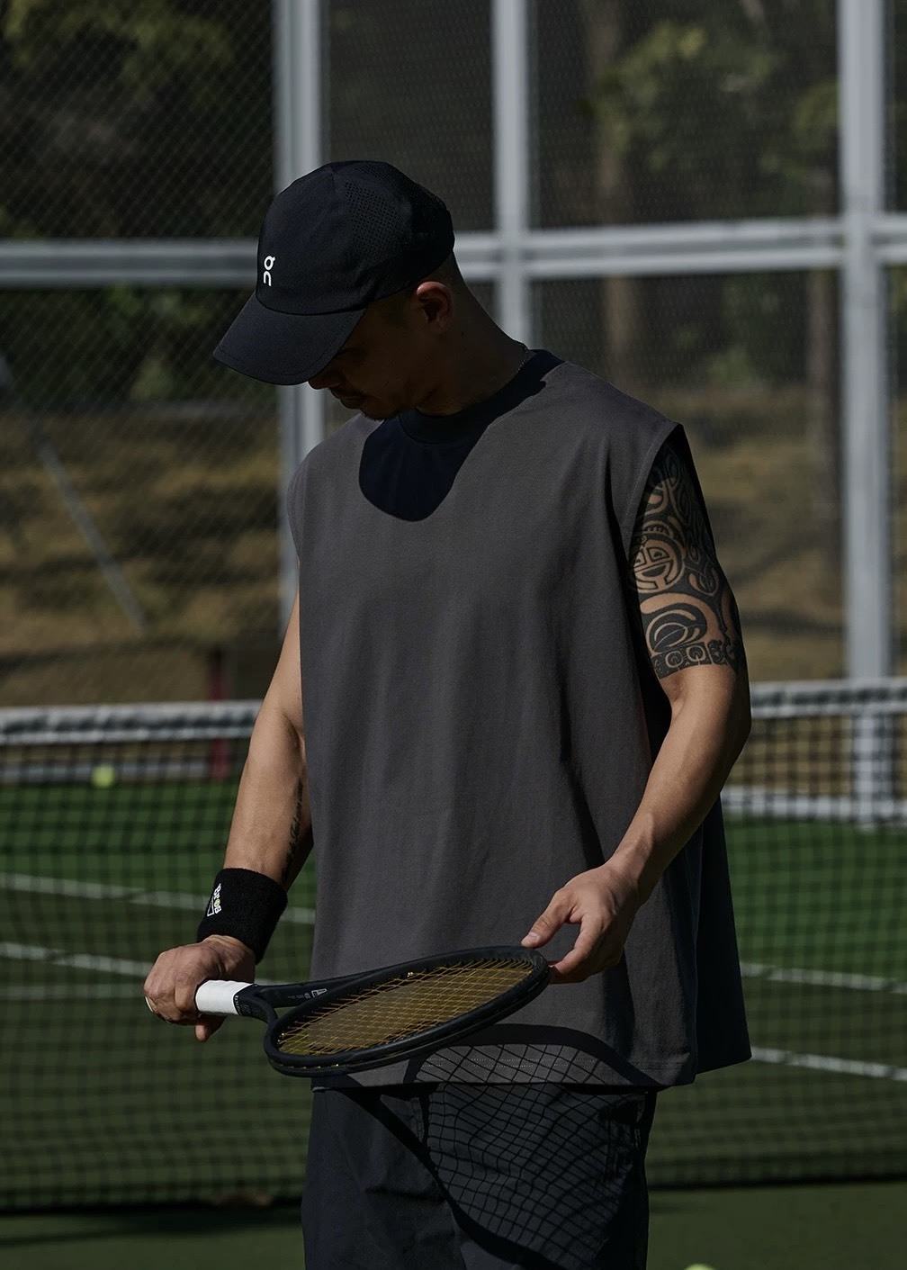 #預購 Broshood 26SS 日系寬鬆 網球系列 索羅娜涼感印花坎肩運動休閒背心 三色