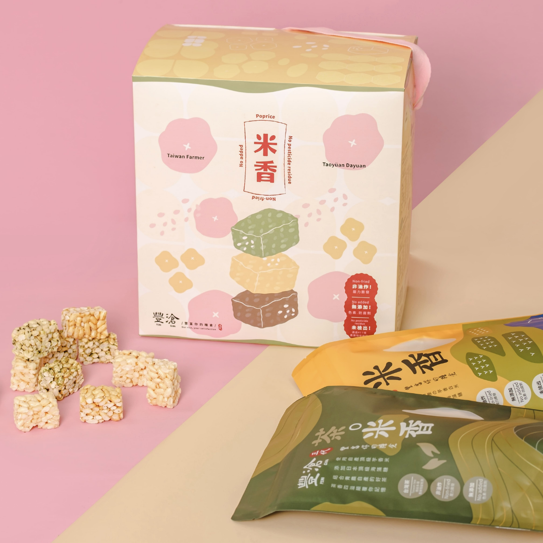 母親節禮物推薦豐滄春暖花開米香禮盒