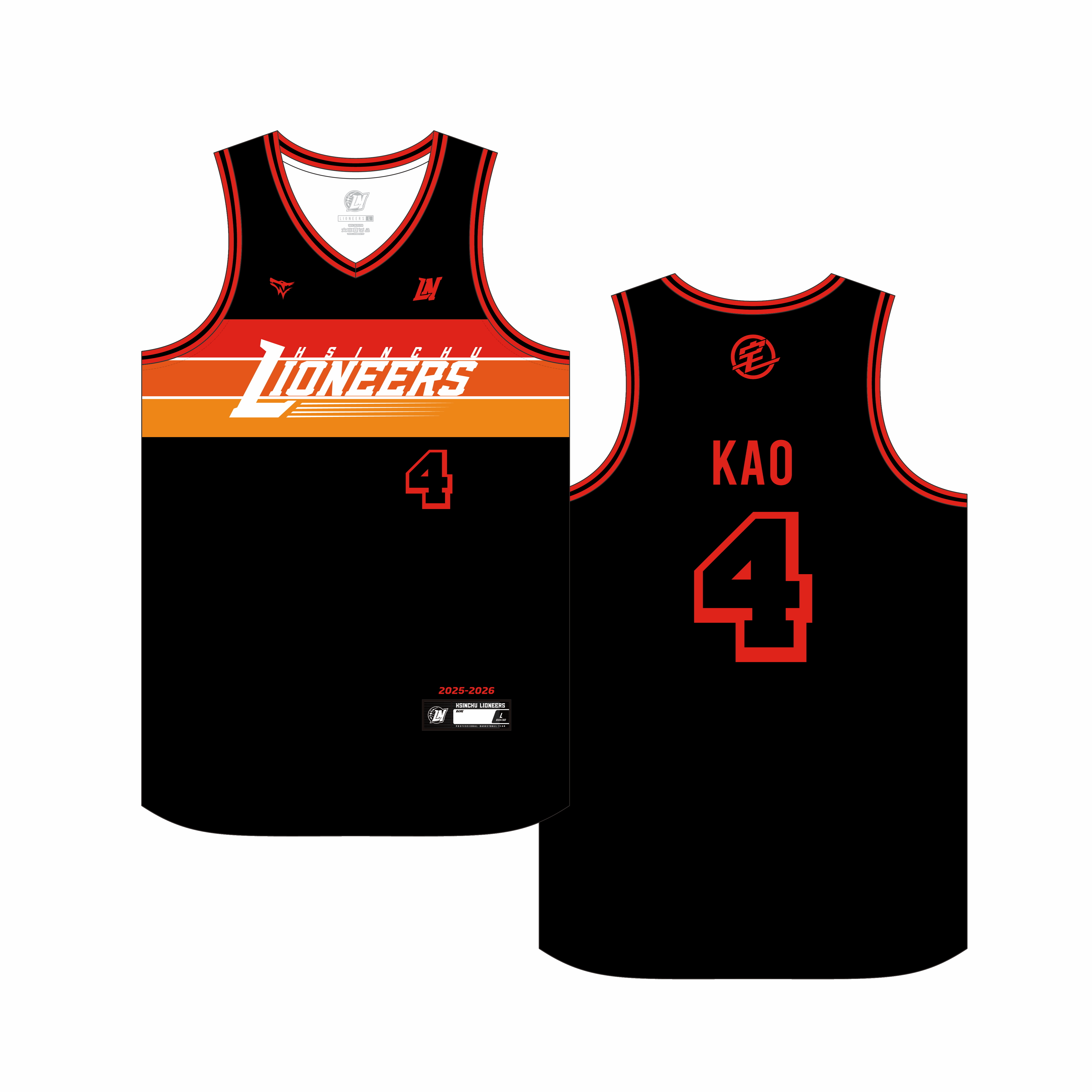 25-26 宅男打籃球主題球衣｜復刻客場黑