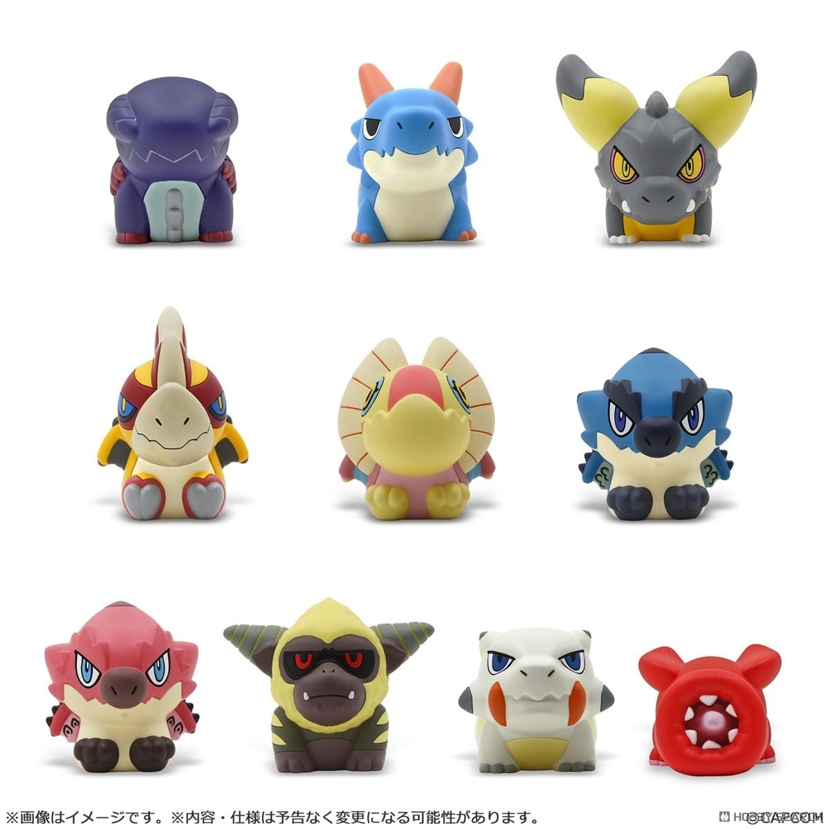 CAPCOM CFB 魔物獵人 指偶公仔vol.2 全10種 隨機出貨