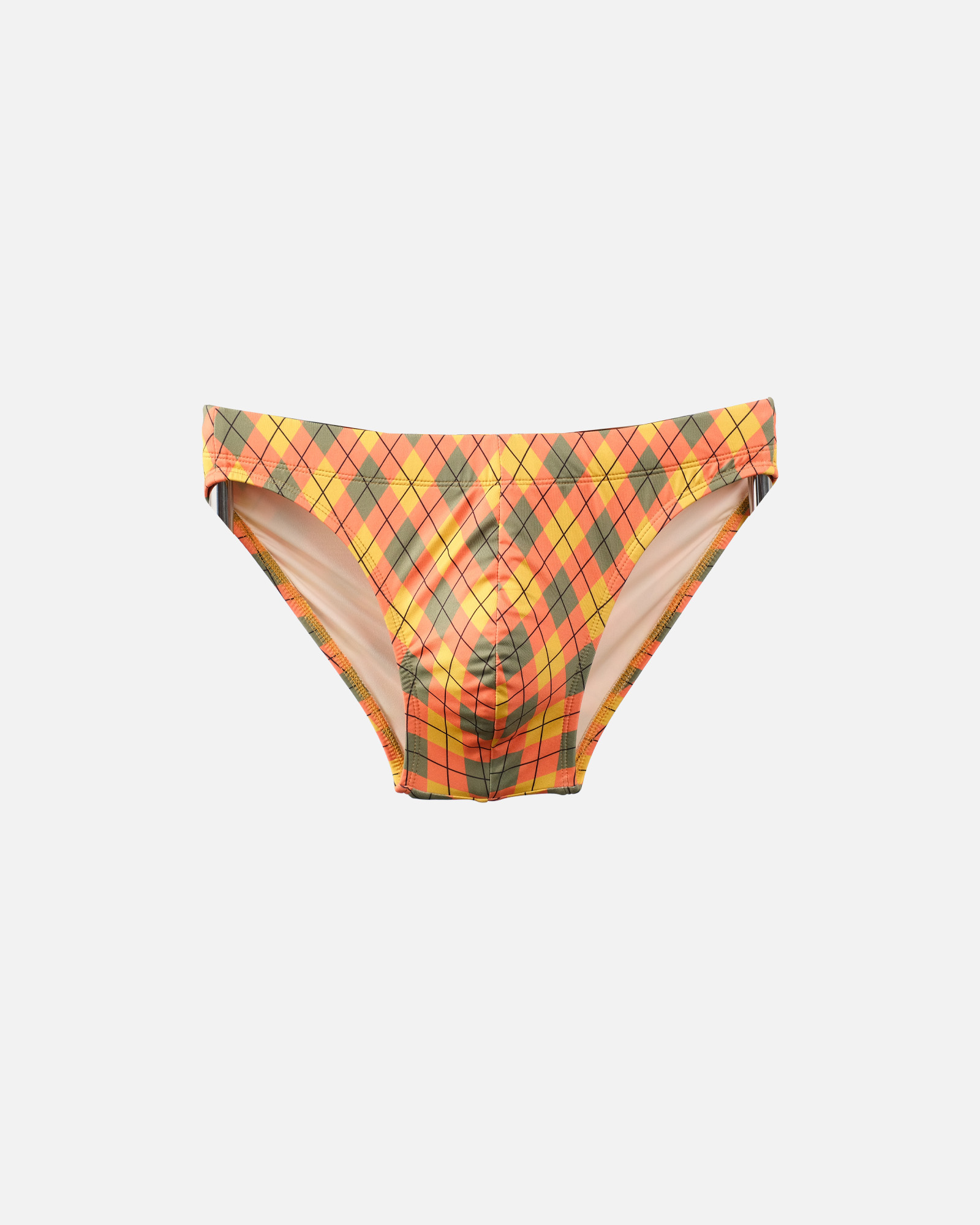 【菱格】Saxon 男性低腰三角泳褲