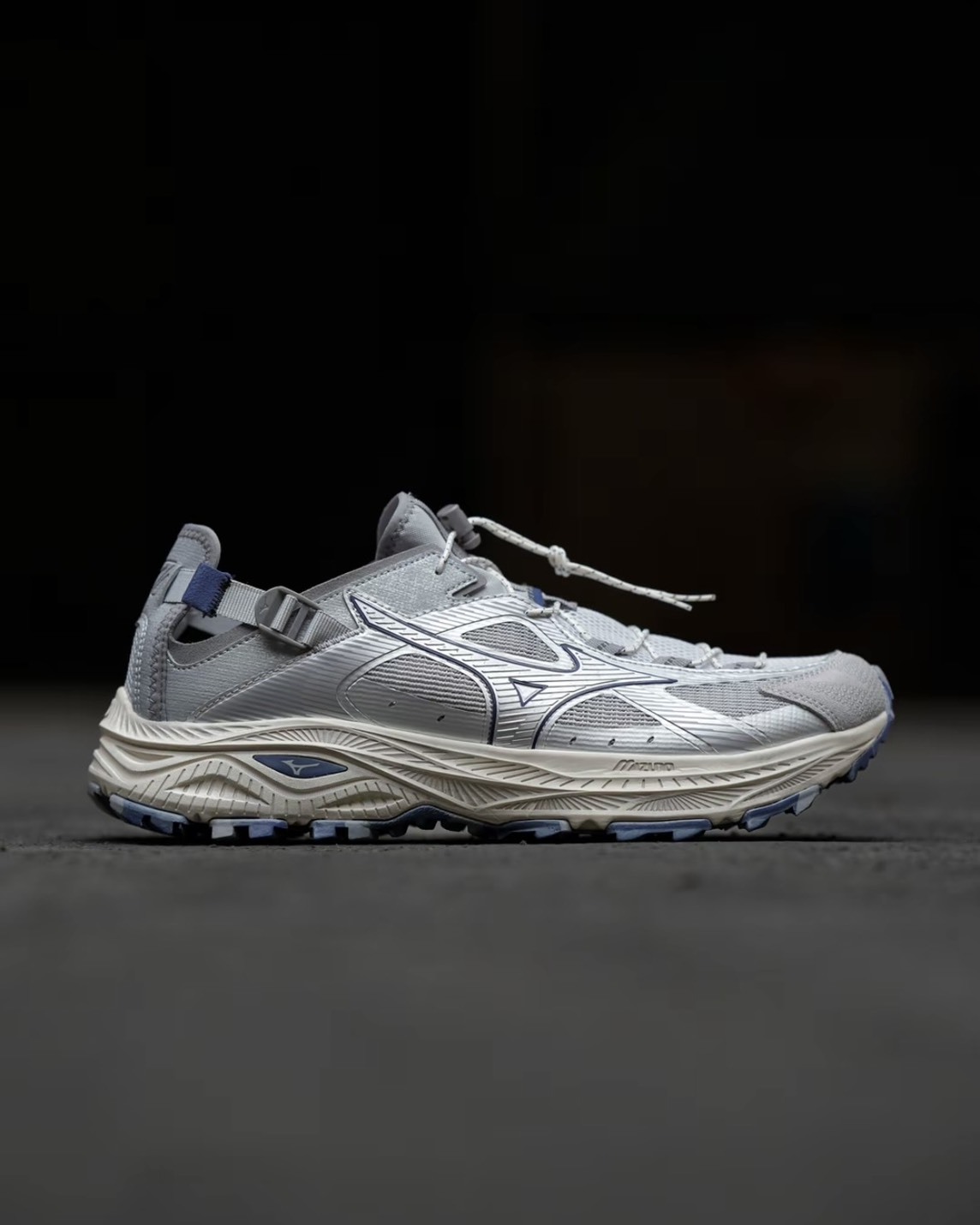 <全網最低>Mizuno Racer Trail SE 戶外越野 機能 溯溪鞋 透氣 涼鞋 機能鞋 銀灰