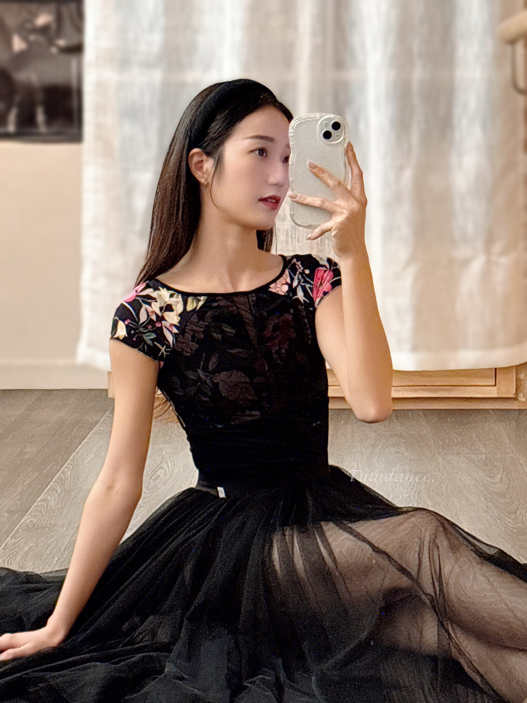 俄羅斯 Grishko【GR-DA4034 小包袖挖背舞衣】可放胸墊