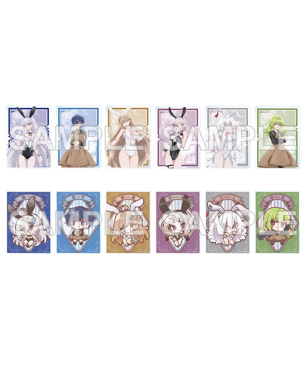 預購-靠死亡遊戲混飯吃。 集換式壓克力小卡 CANDLE WOODS ver. BOX販售【日本進口精品】