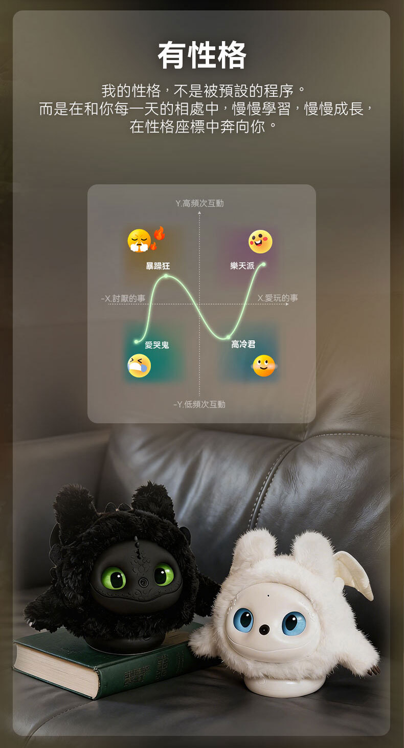 ropet AI 陪伴機械萌寵-馴龍記