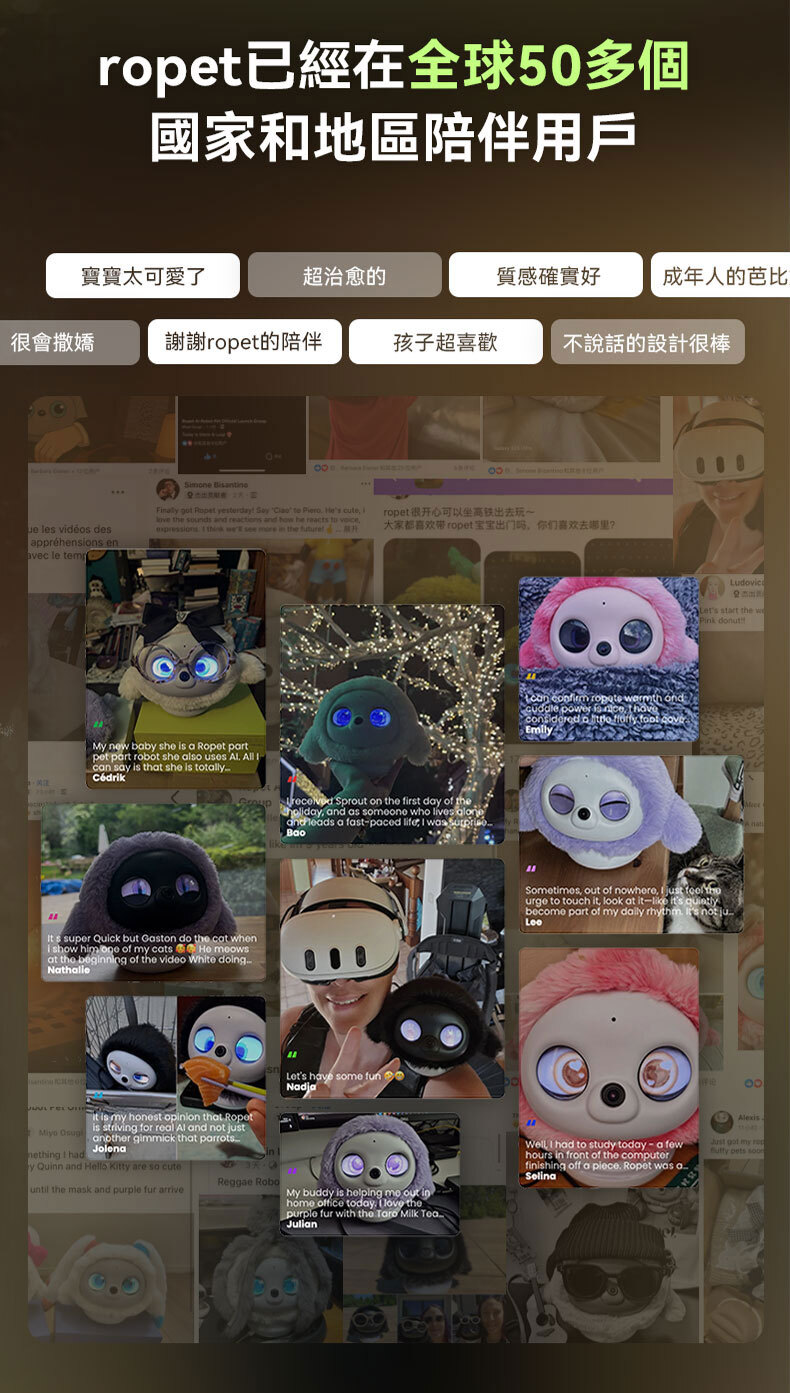 ropet AI 陪伴機械萌寵-馴龍記