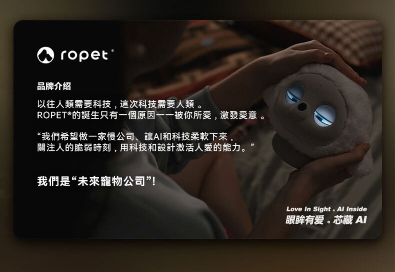 ropet AI 陪伴機械萌寵-馴龍記