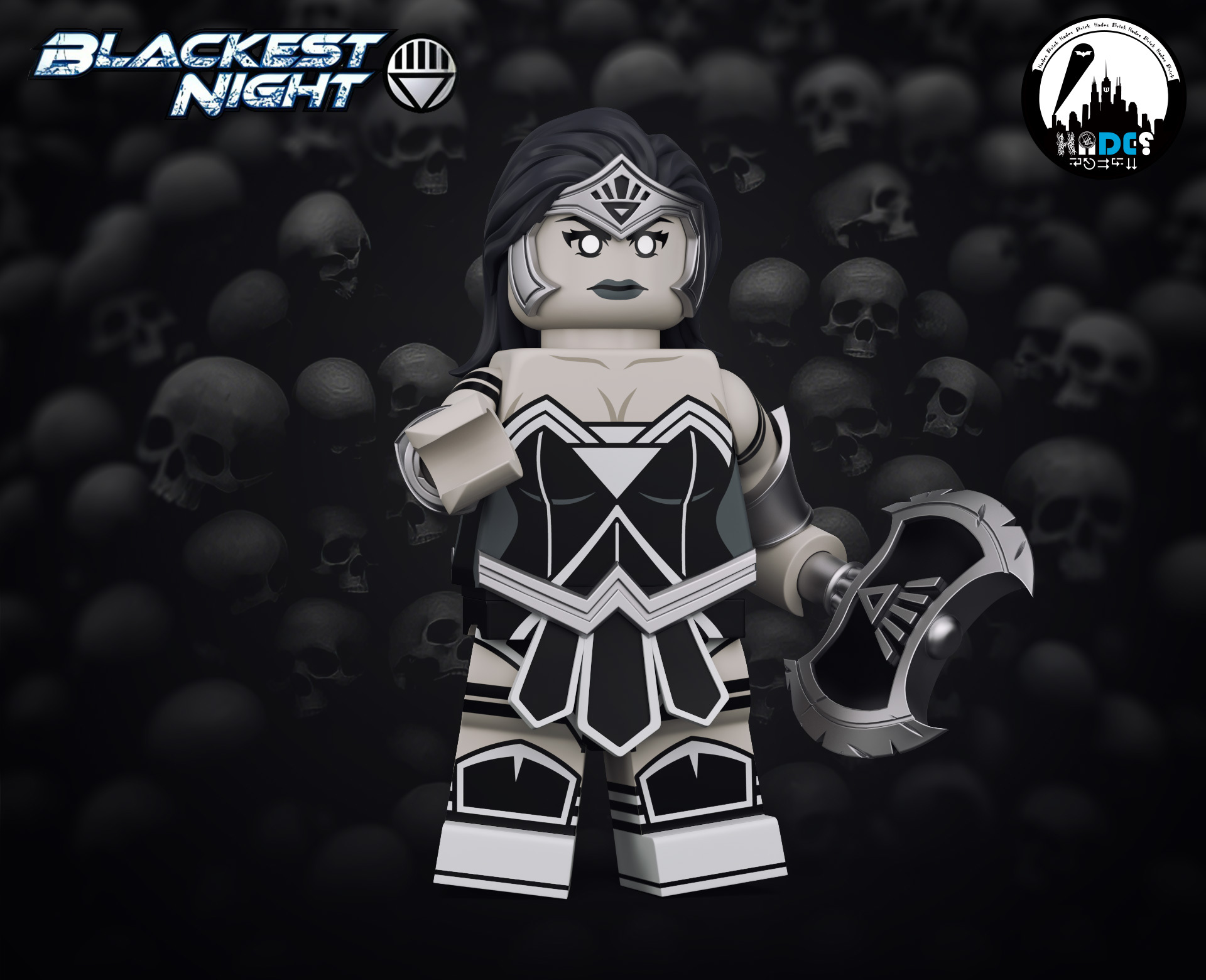 [Hades][Preorder] Black Lantern Wonder Woman [PADprinted]
