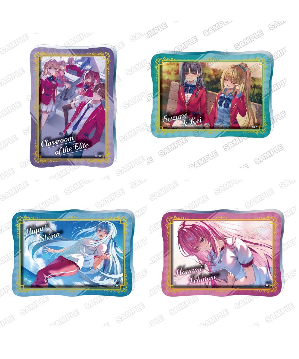 預購-「歡迎來到實力至上主義的慶典 情人節2026 ～天使與惡魔，你會選哪個？～迷你壓克力飾牌 系列【日本進口精品】