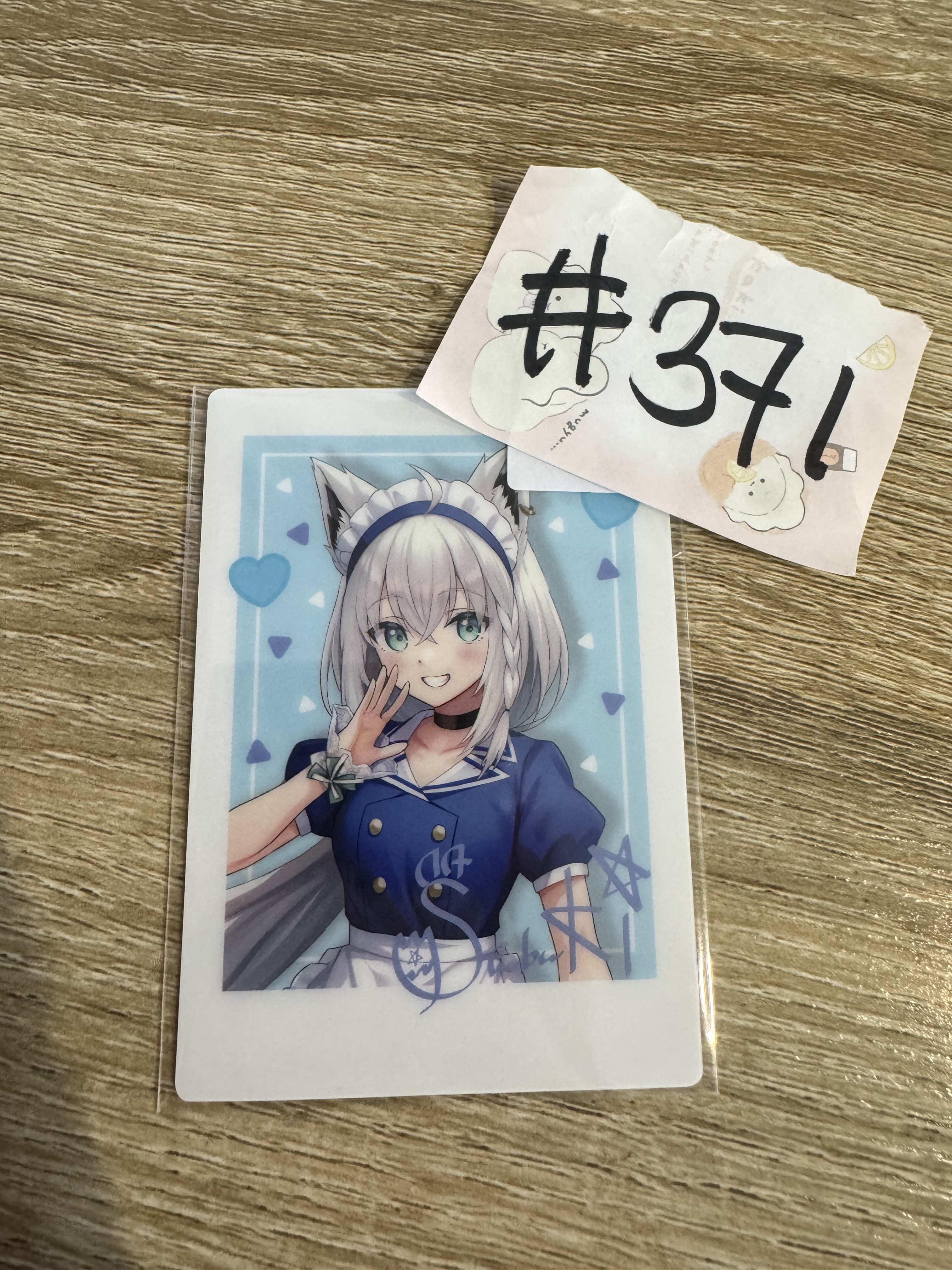 HOLOLIVE  FUBUKI 拍立得#371