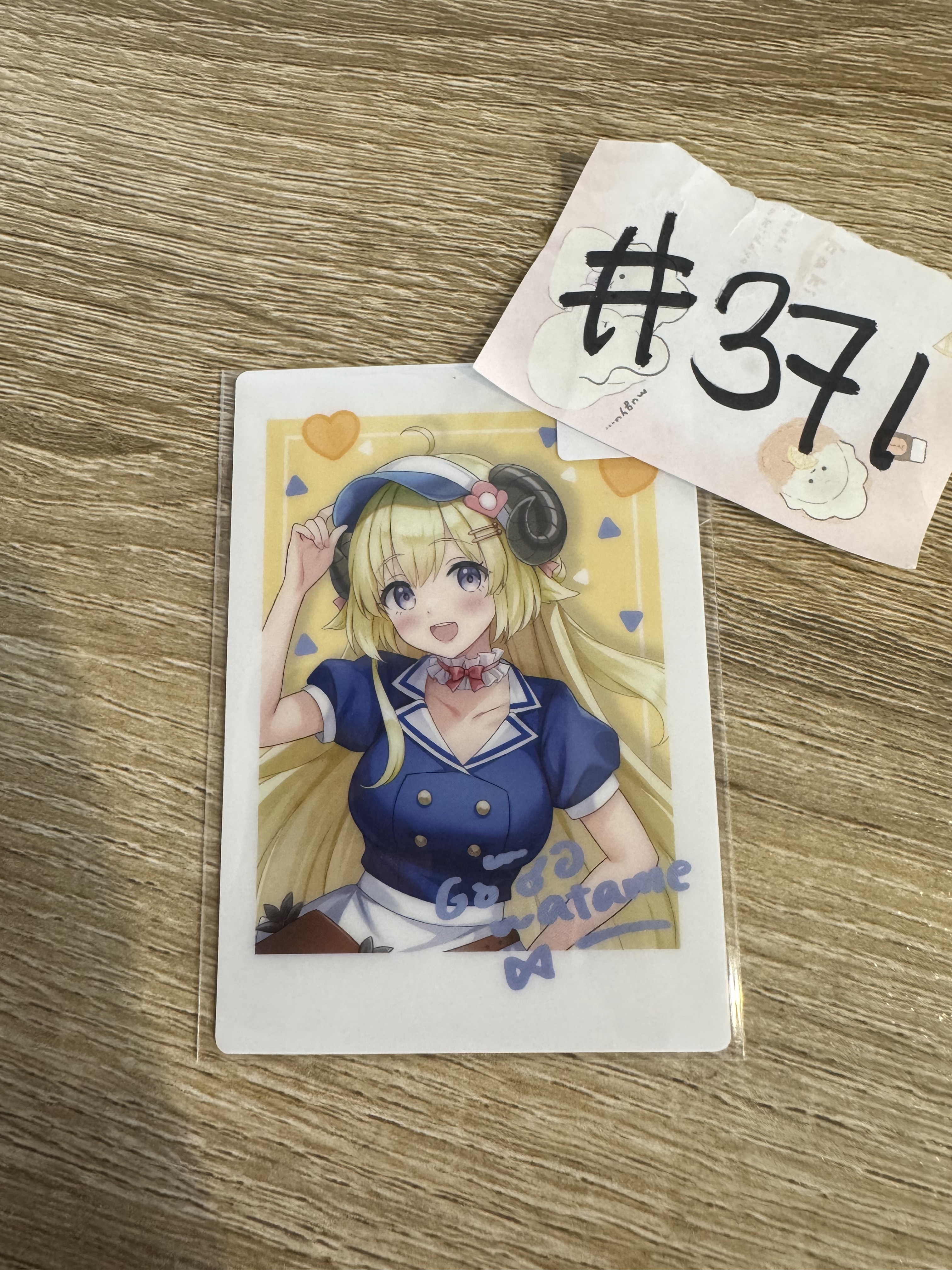 HOLOLIVE  WATAME 拍立得#371