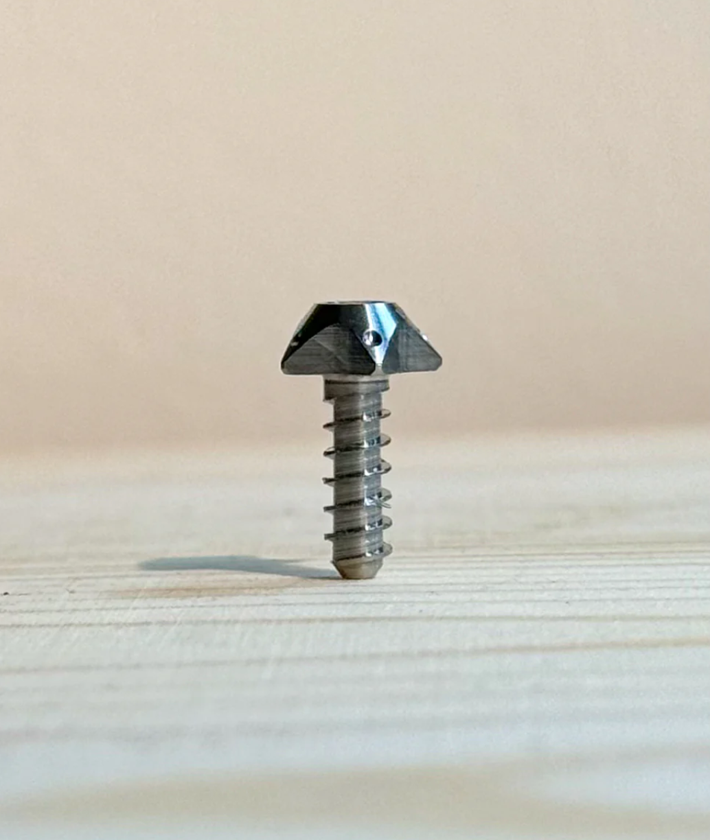 【OVER TI】M4 鈦合金鐵板牙車殼螺絲