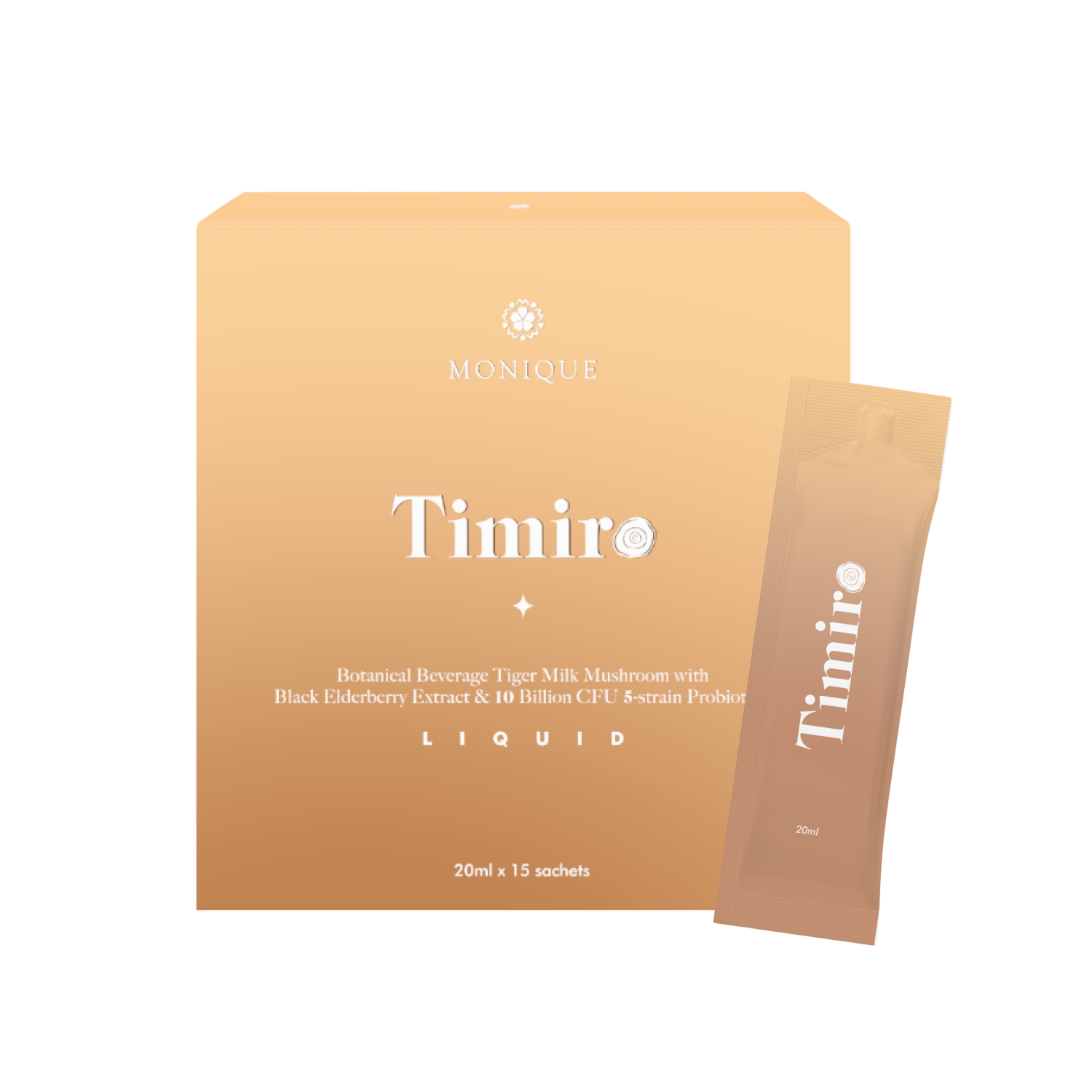 Timiro 黑接骨木虎乳芝 (20ml x 15包) (EXP:2027.01)