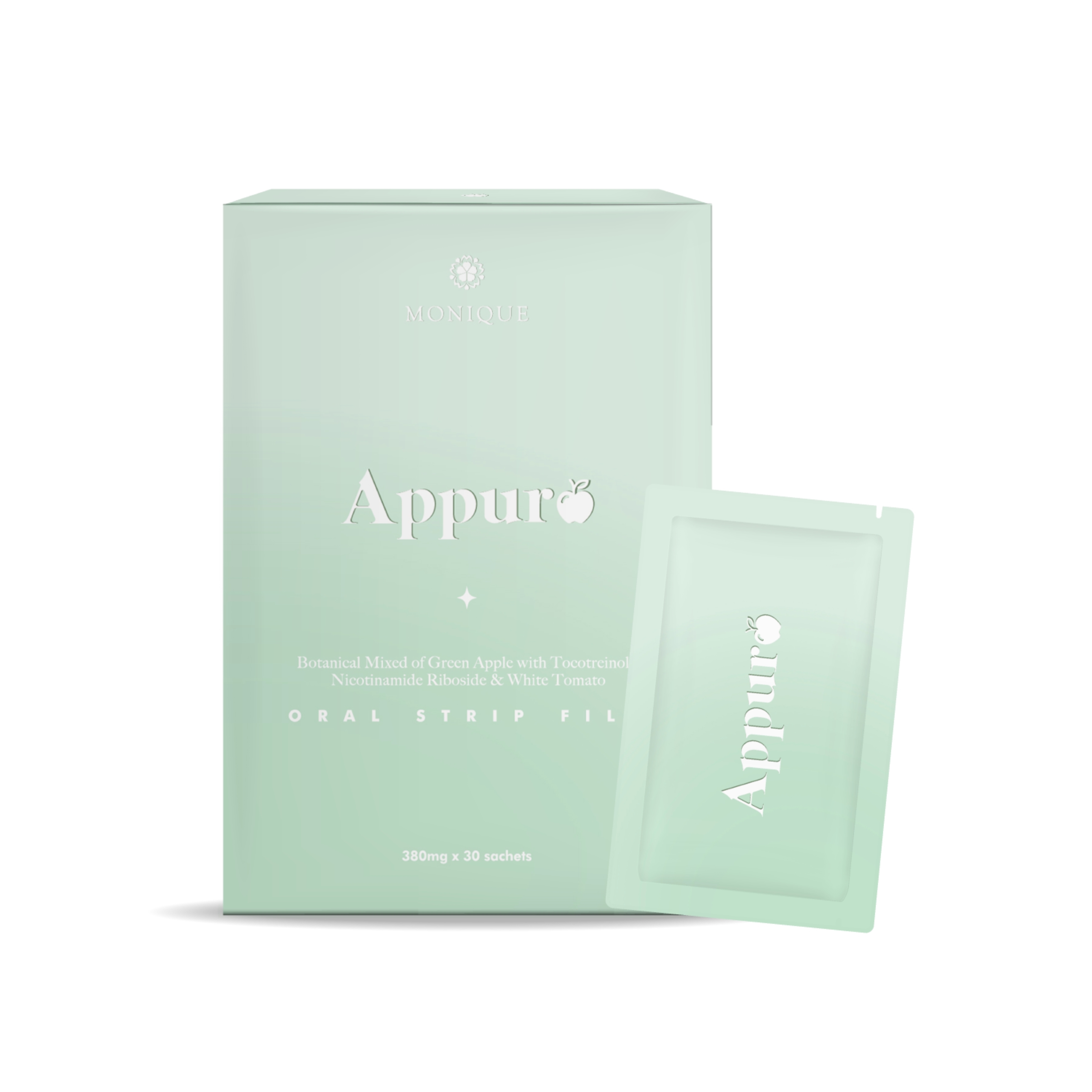 Appura 青蘋果美白育髮口溶片 (380mg x 30包) (EXP:2028.11)