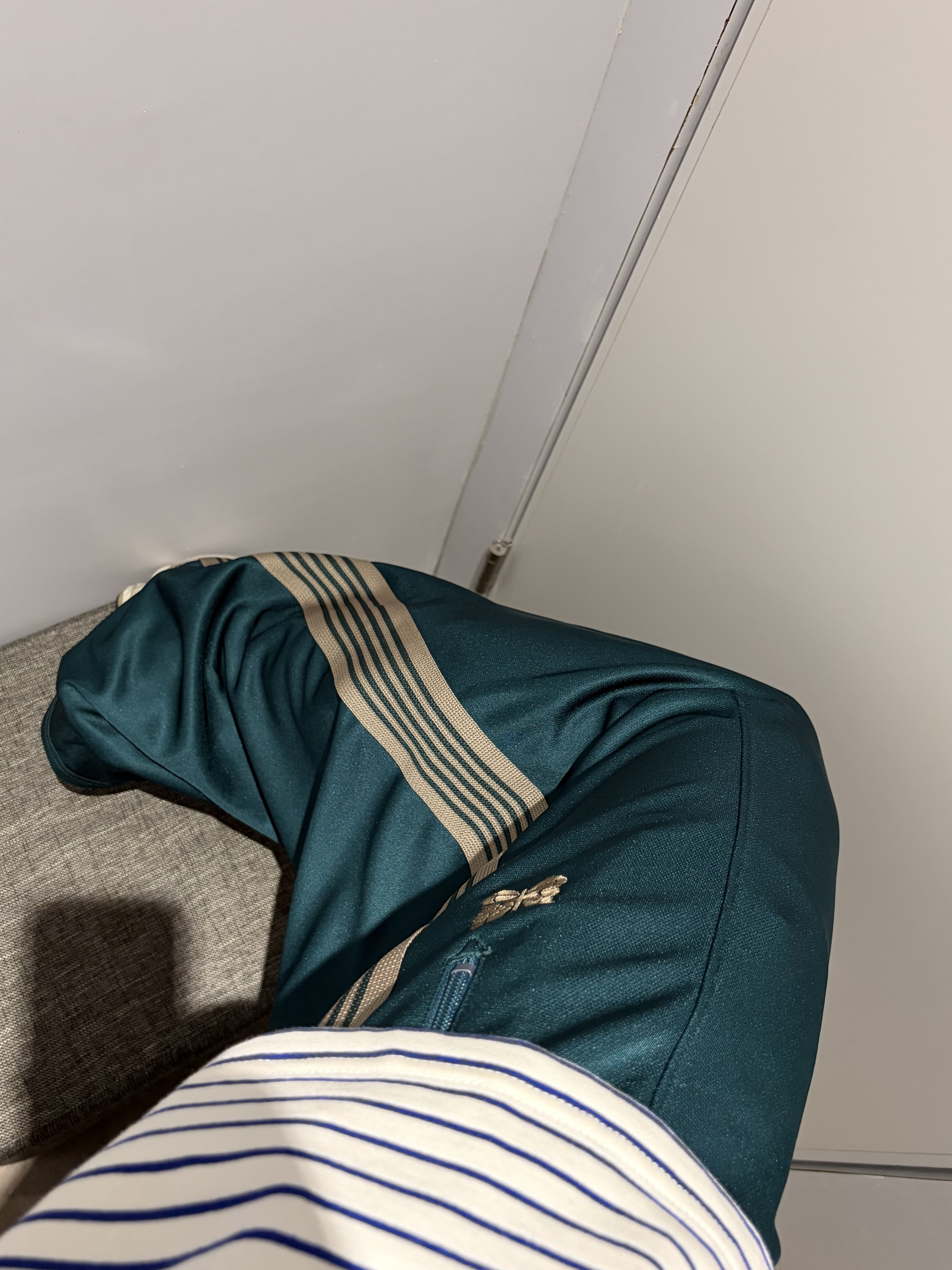 Needles Logo H.D. pants