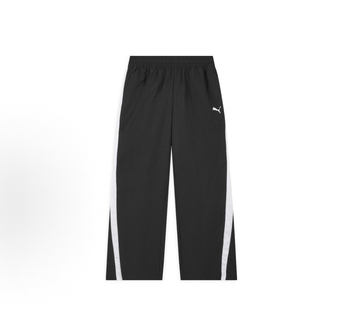 PUMA T7 張凌赫同款 寬鬆 闊腿 彎刀褲 638464-01