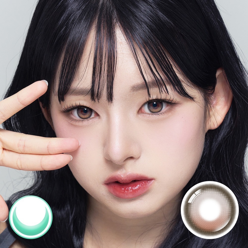 [aespa Karina同款][散光] Lenbling Eye Only 1 Month Big Pureble｜月拋散光彩妝隱形眼鏡｜每盒2片