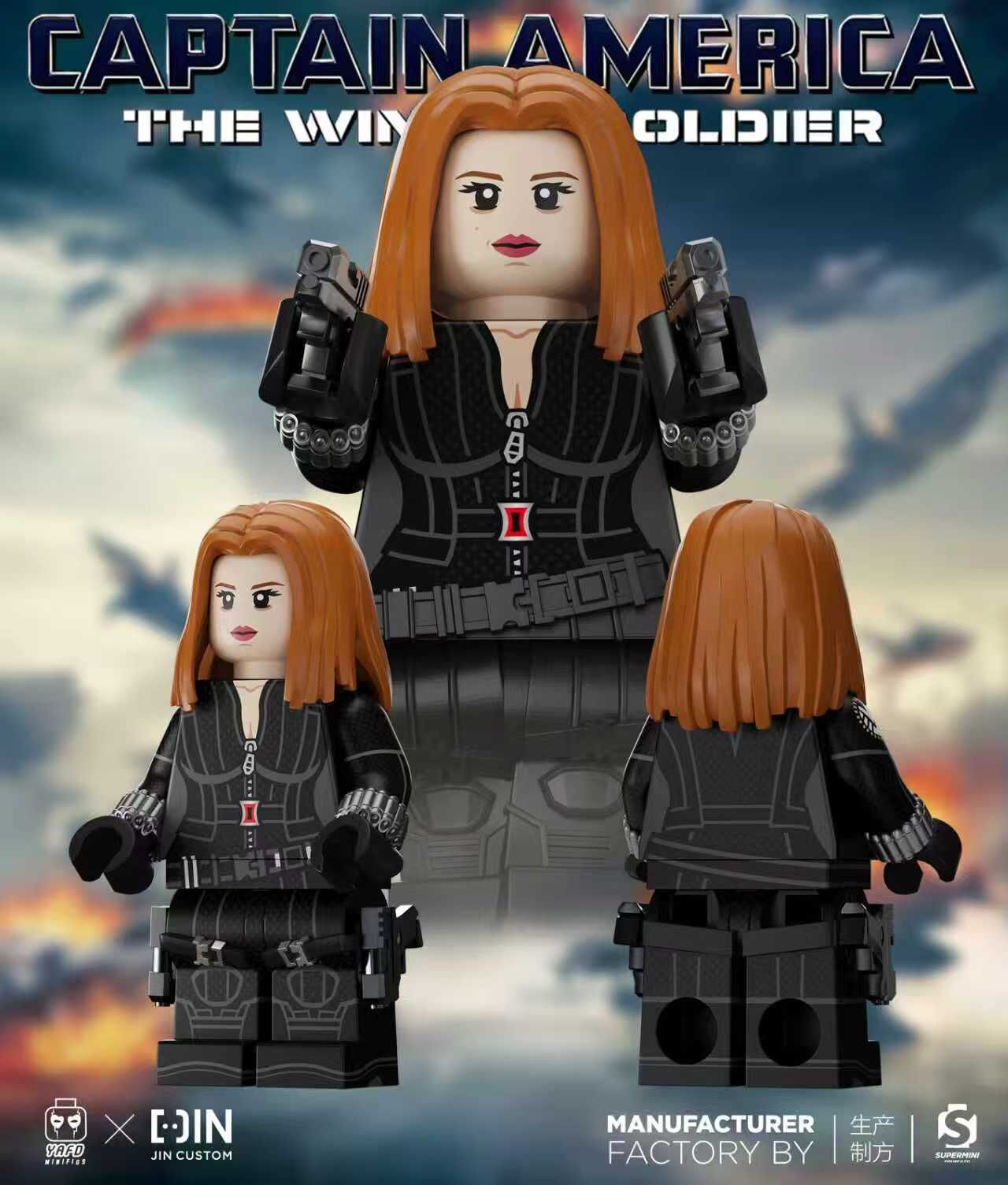 [Jin Custom][Preorder] Black Widow [PADprinted]