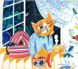 波隆那展小方巾-泡泡糖的第五大街