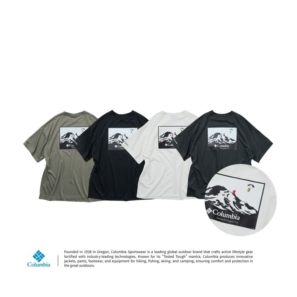 "代購" Gachapin & Mukku×Columbia×FREAK'S STORE 別注 最新聯名款 降落傘