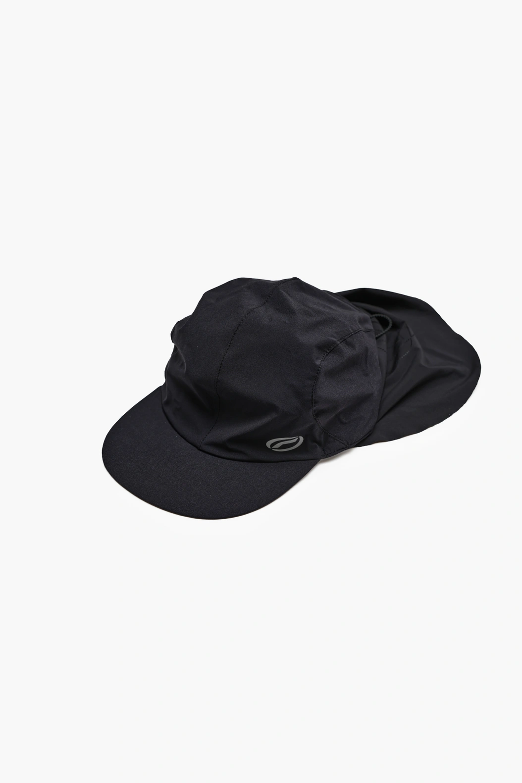 Optimistic Runners｜Sun Flap Cap "Black"