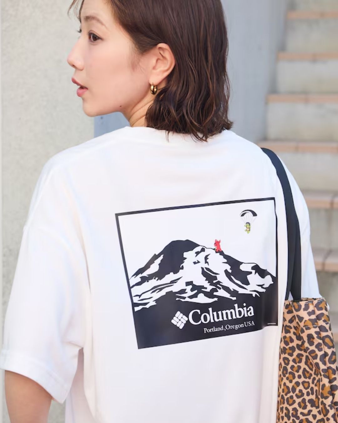 "代購" Gachapin & Mukku×Columbia×FREAK'S STORE 別注 最新聯名款 降落傘