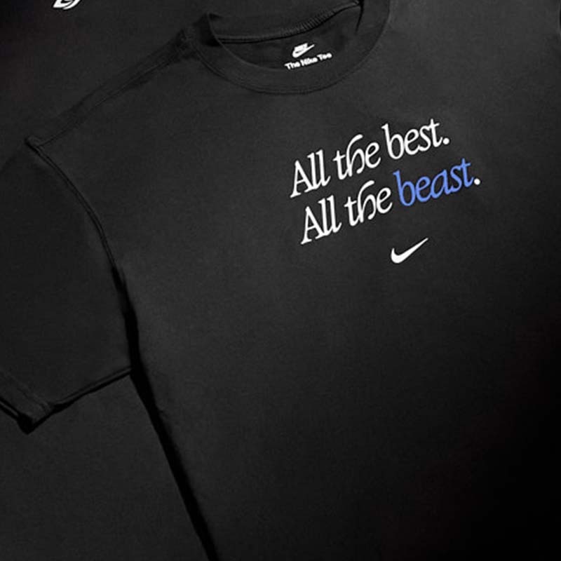 NIKE ALL THE BEST TEE 林志傑退役TEE 休閒 短袖 黑色 JF1942-010 [台灣現貨]