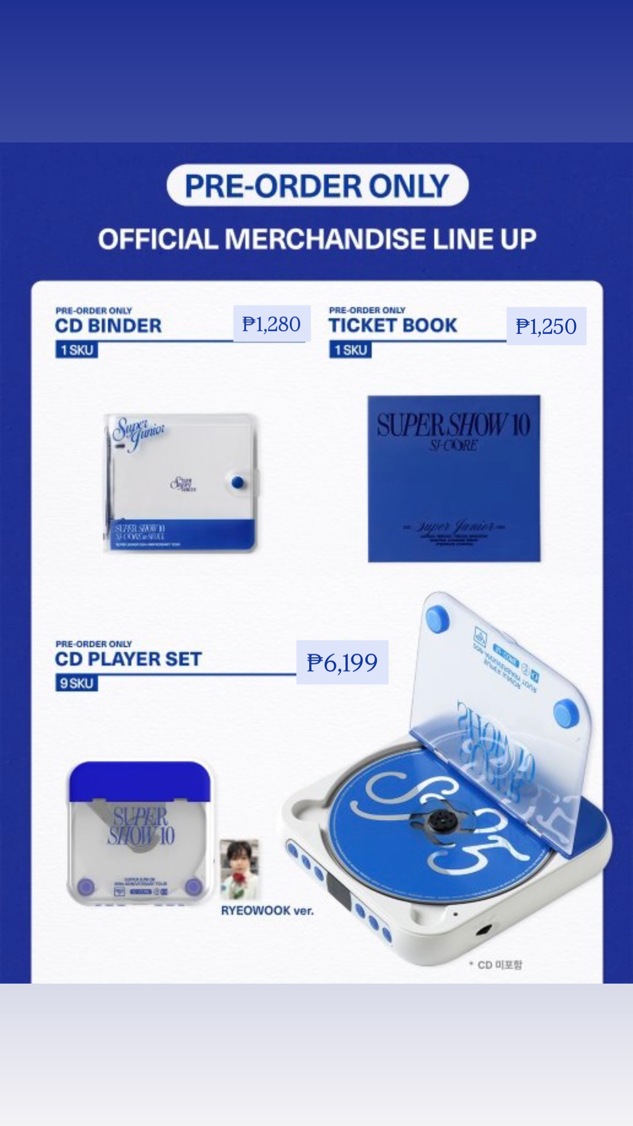 [PRE-ORDER] SUPER JUNIOR 20th Anniversary TOUR〈SUPER SHOW 10〉SJ-CORE in SEOUL