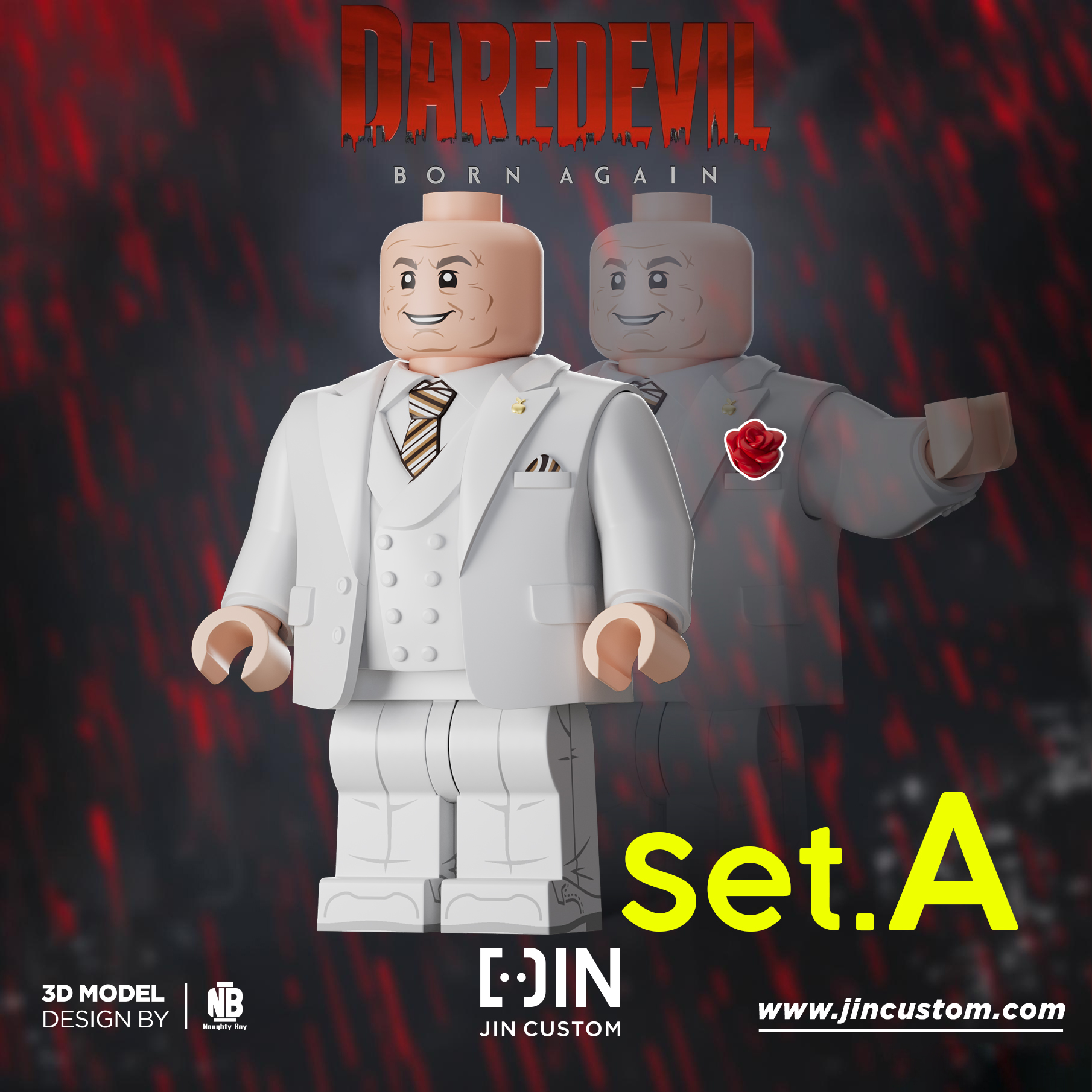[Jin Custom][Preorder] Kingpin Season 2 [PADprinted]