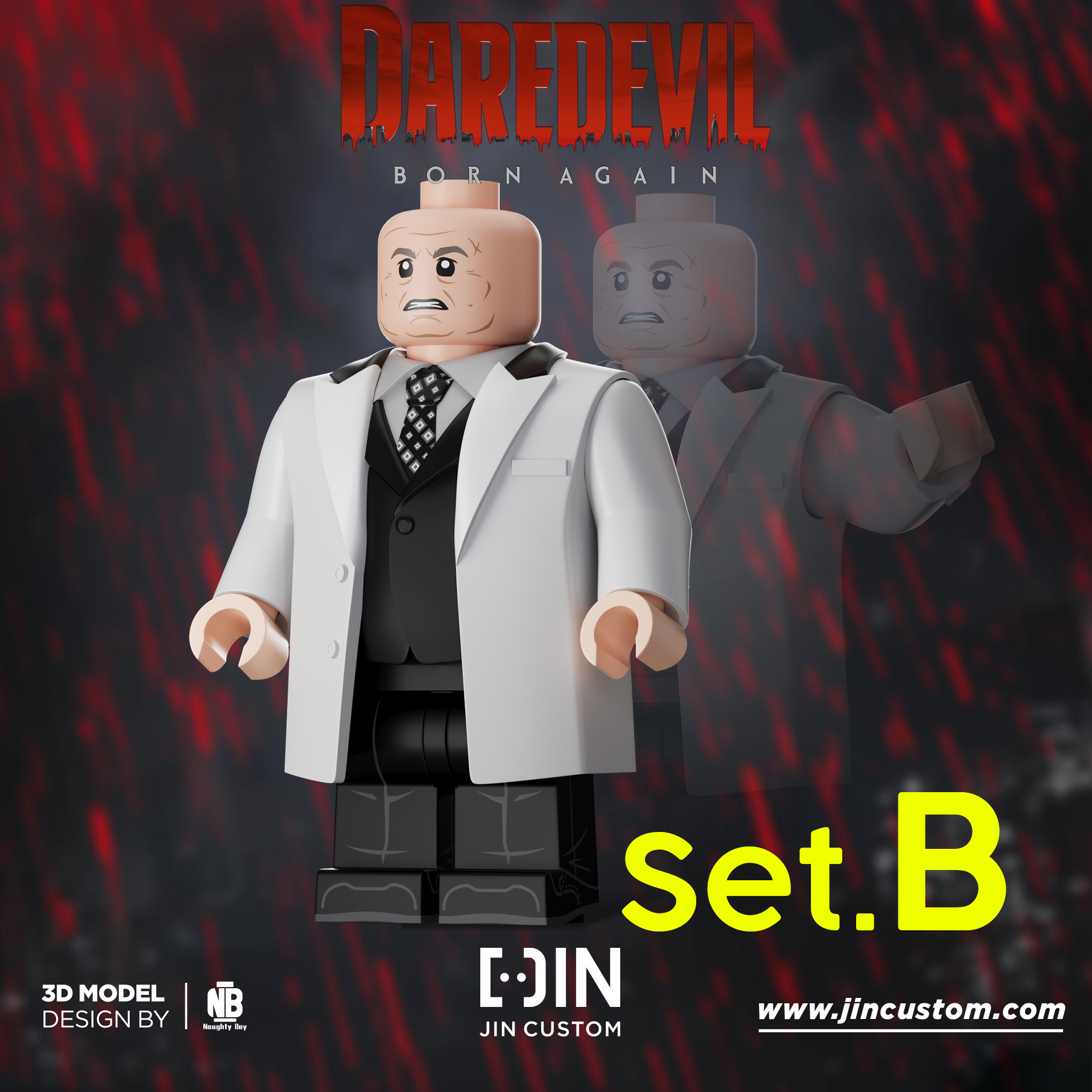 [Jin Custom][Preorder] Kingpin Season 2 [PADprinted]