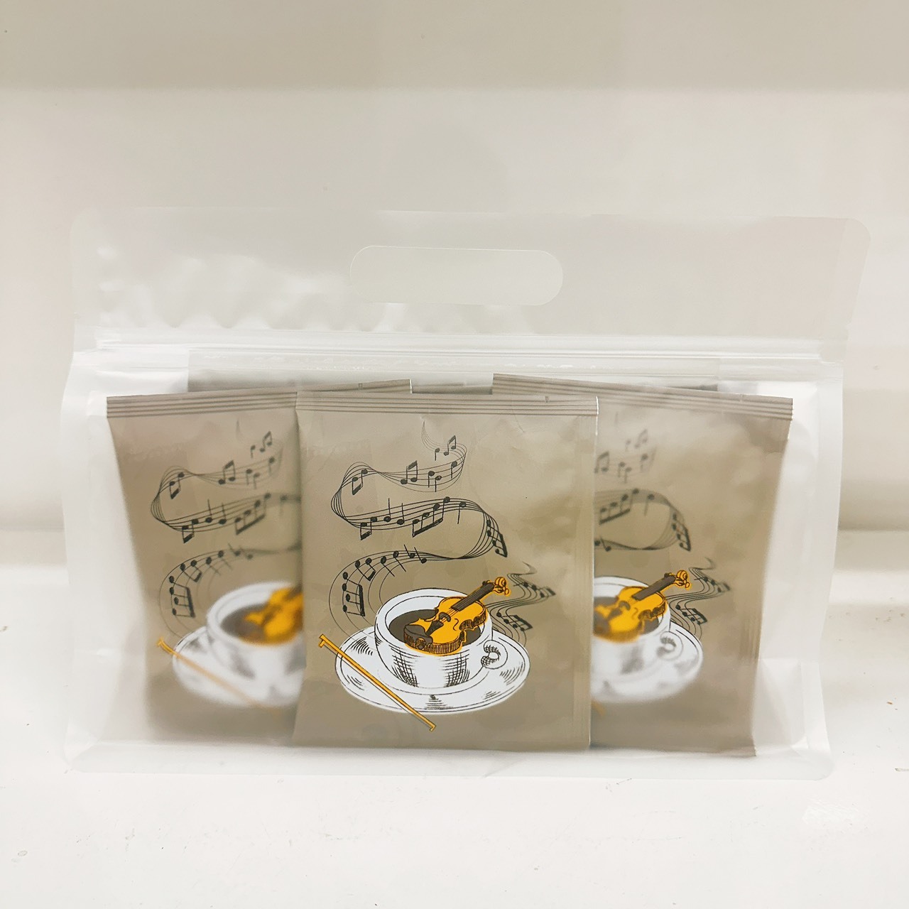 浸泡式咖啡(冷熱皆可)｜哥斯大黎加 卡內特 音樂家系列 蕭邦 (10入)｜無印風袋裝、自用、伴手禮