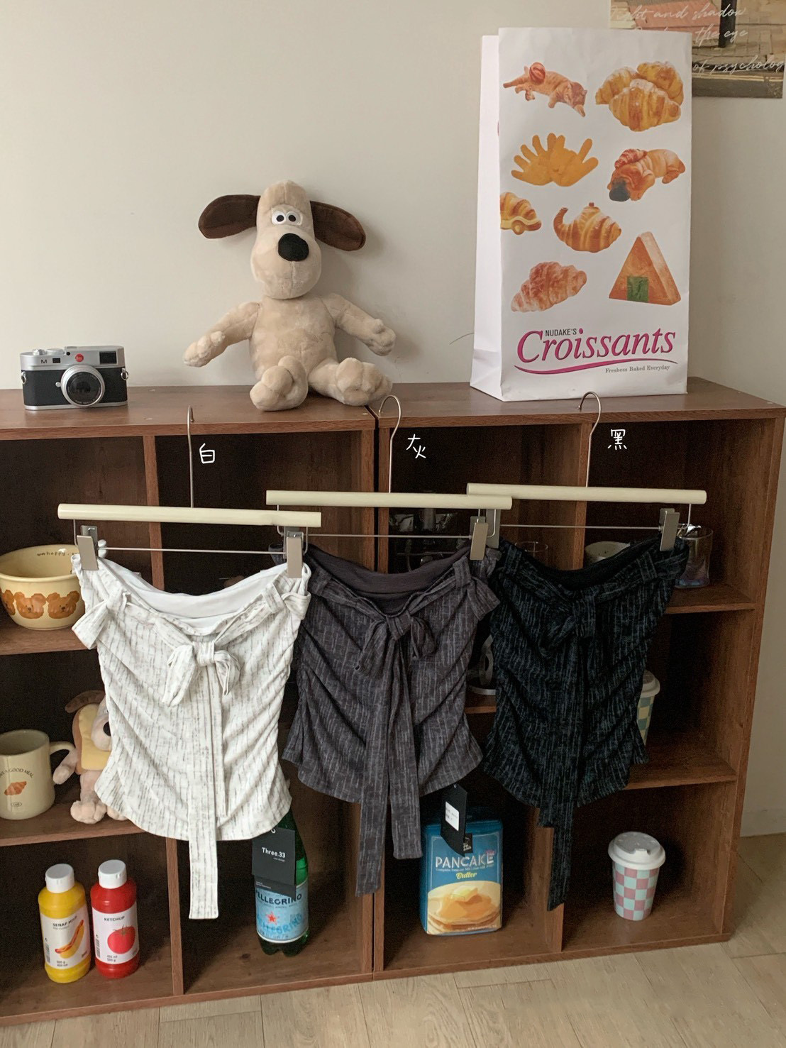 扭結平口上衣 RL6608