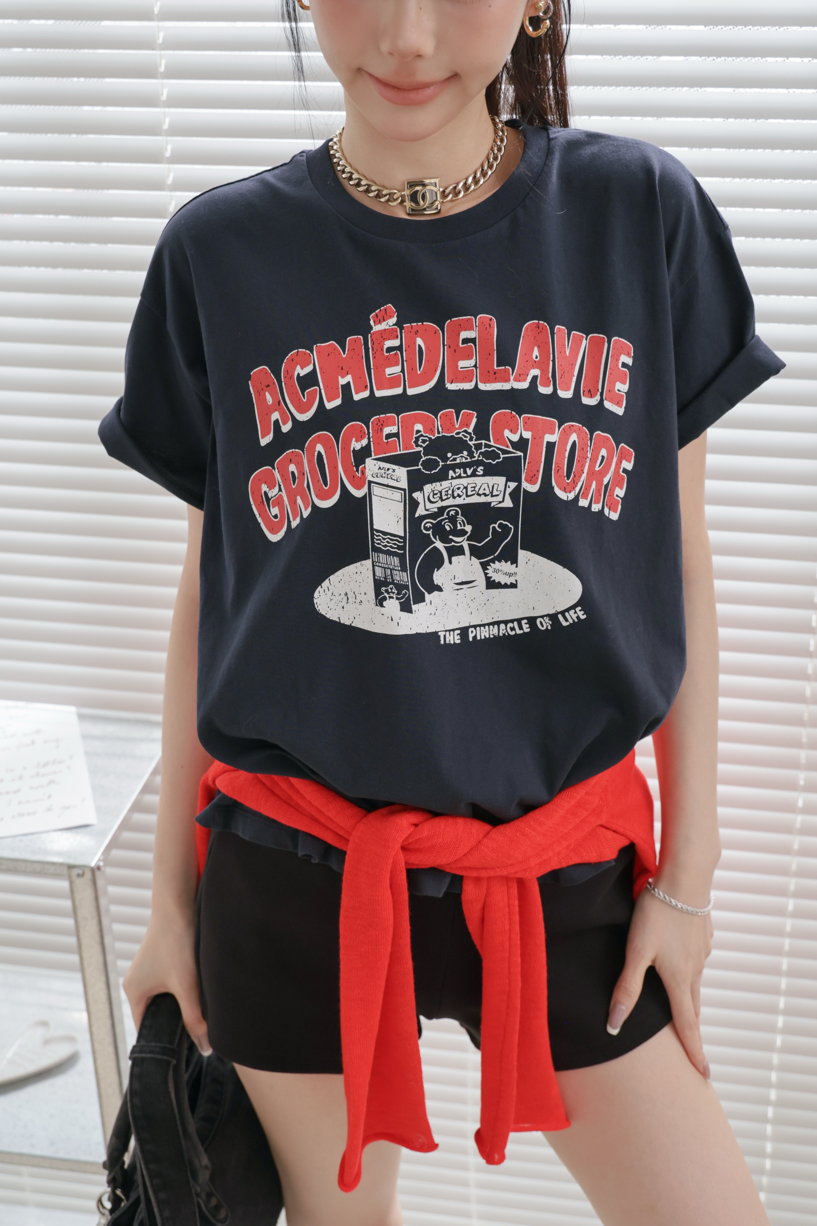 美式復古童趣短T P29