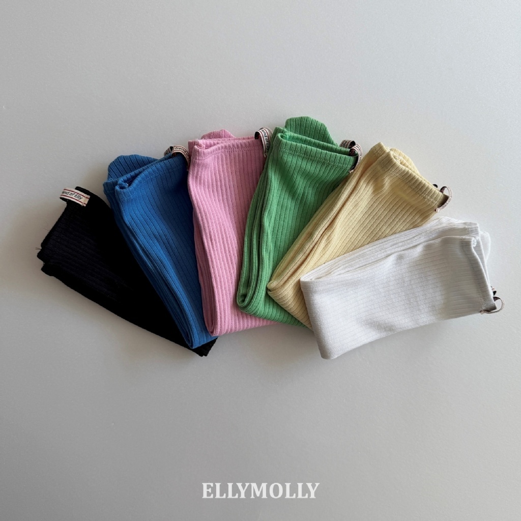 正韓夏ellymolly 六色糖果色直條襪