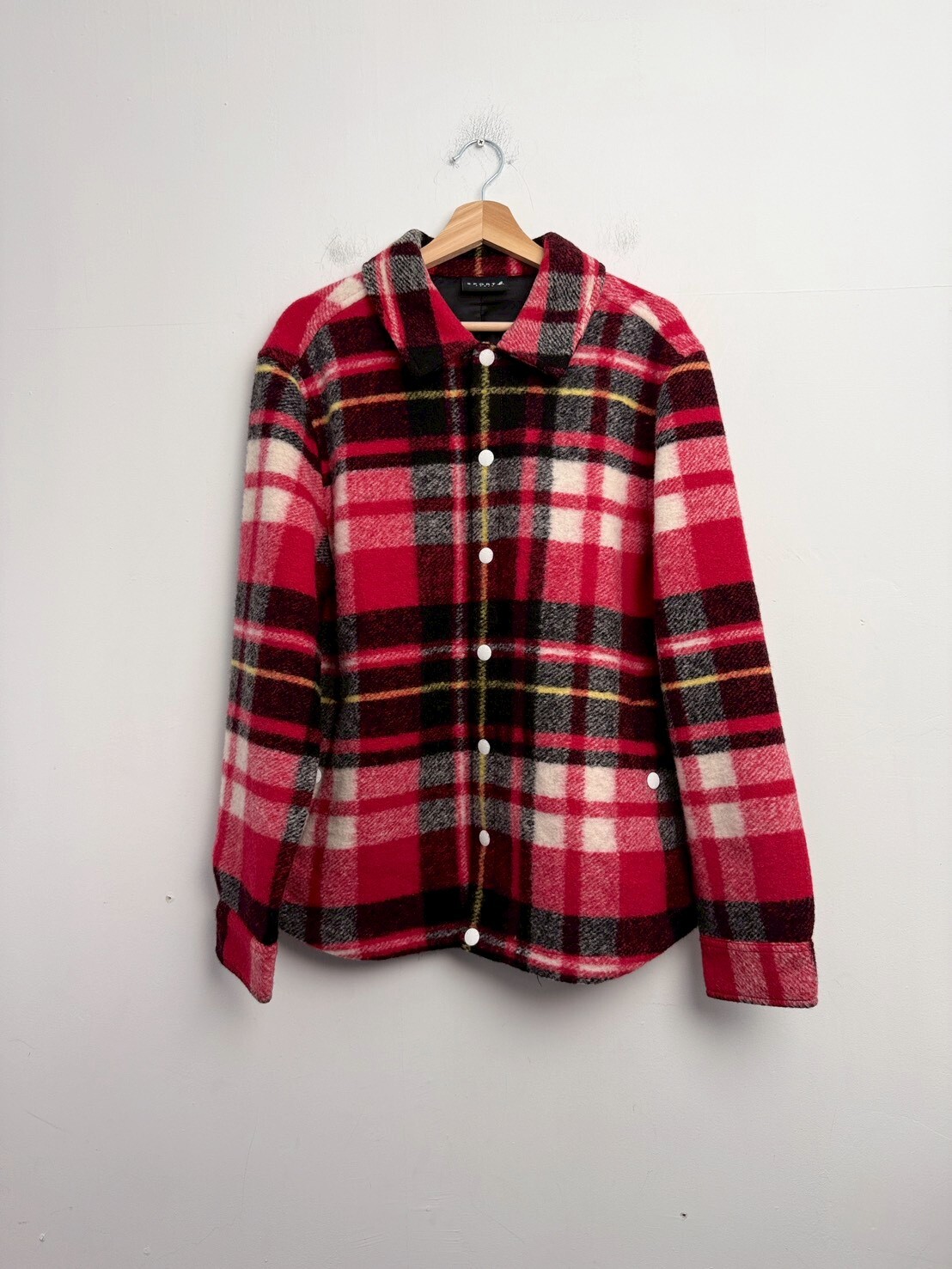 SPORT B. BY AGNÈS B.  Check Flannel Jacket SIZE 2