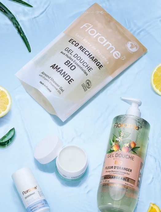 FLORAME Almond Shower Gel 有機杏仁香氛沐浴露 [750ml]