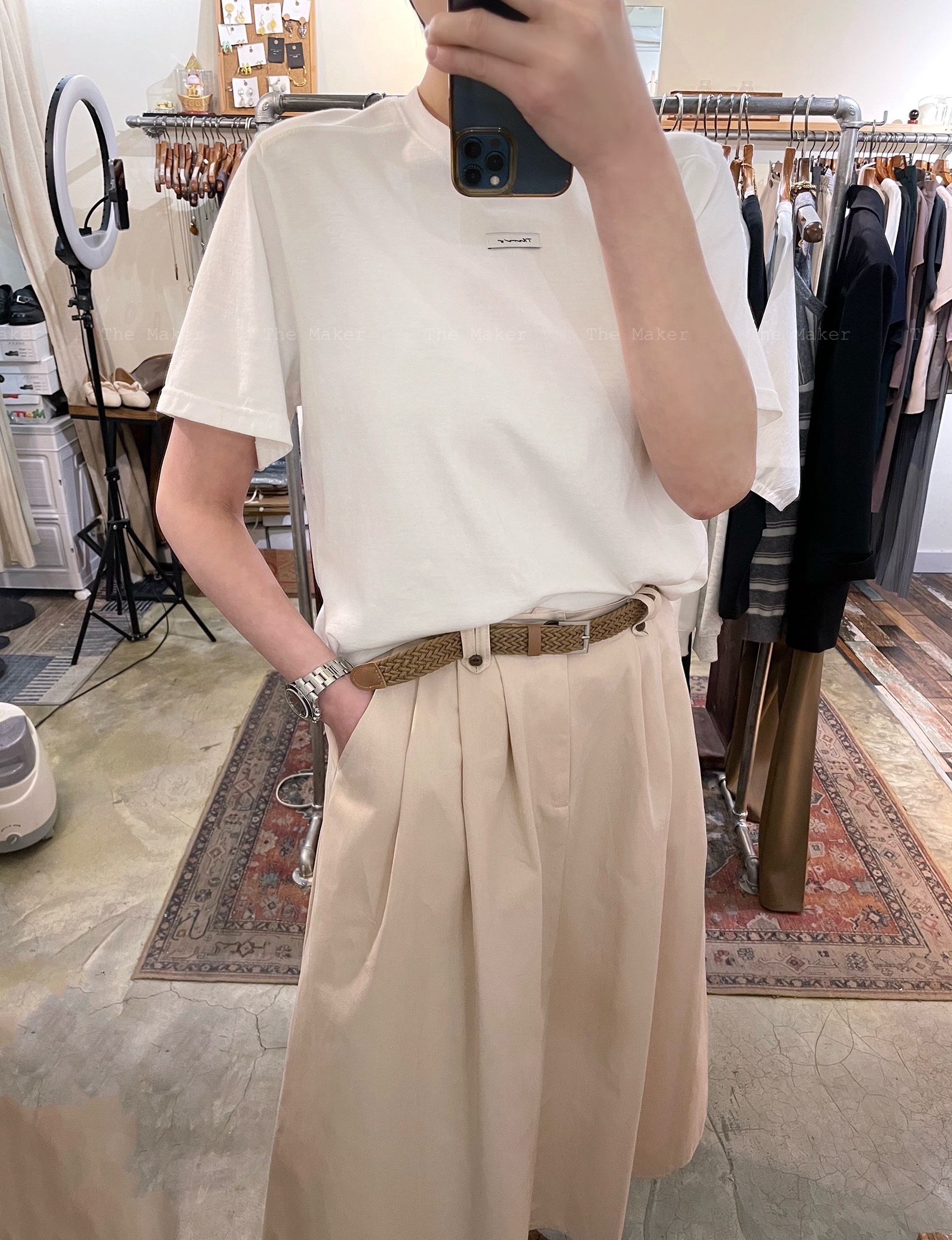 🏖️ 文青連Belt半截裙 🏖️