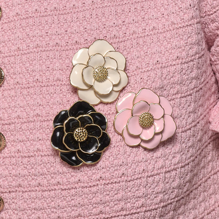 1BU0407-203 [BANGLEUP] Mini Peony Pendant Cotton Pink #BUP23-P3DS-PED16 (EU)