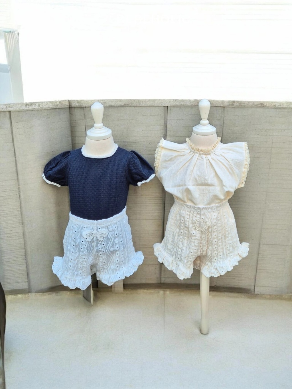 正韓夏bebeholic 嫩嬰波西米亞花邊短褲