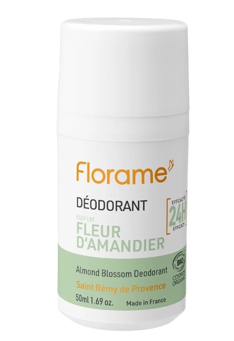 FLORAME Deodorant Roll on - Almond Blossom 杏花滾珠香體露 [50ml]